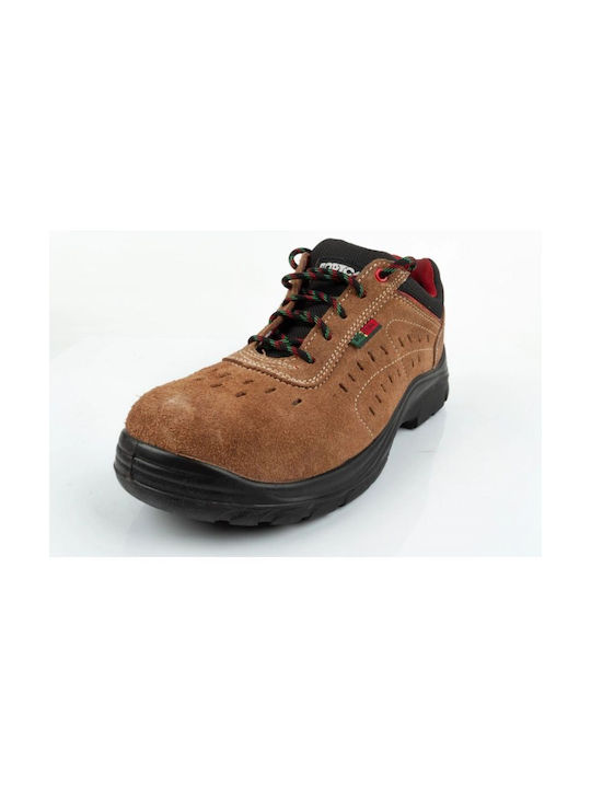 Lavoro Low Safety Brown S1 with Certification P, AN,SRC