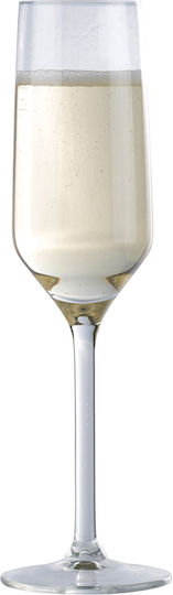 Alpina Appliances Set of Glasses Champagne made of Glass Stemmed 220ml 6pcs