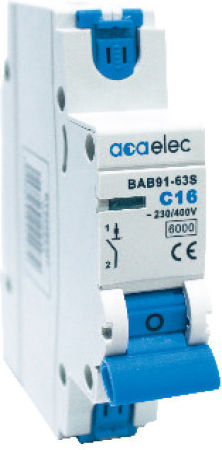 Aca Автоматичен Прекъсвач 63Спецификация Еднополюсен AC DY02060397