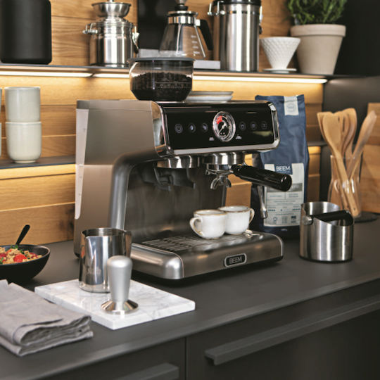 Beem Automat de Espresso 3000W Presiune 15bar Argintie