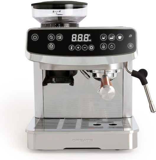 Create Thera Advance Touch Automat de Espresso 2200W Presiune 20bar Gri