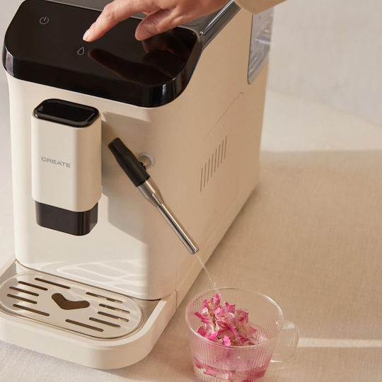 Create Thera Matic Touch Automat de Espresso 1350W Presiune 20bar pentru Cappuccino Maro