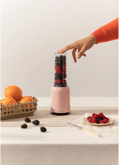Create Moi Studio Μπλέντερ με Πλαστική Κανάτα 400 ml Ροζ