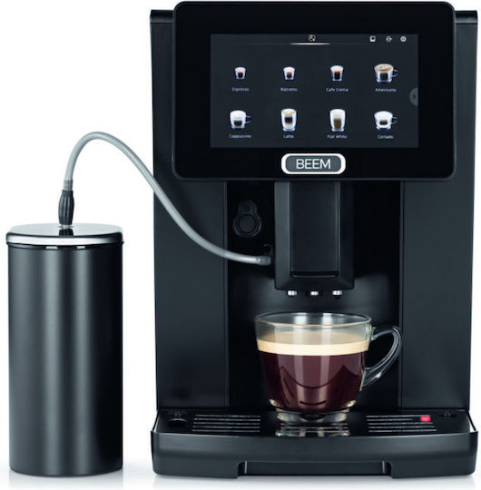 Beem Automat de Espresso 1450W Presiune 15bar pentru Cappuccino Neagră
