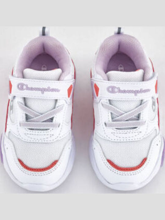 Wave G Kids Sneakers with Scratch White