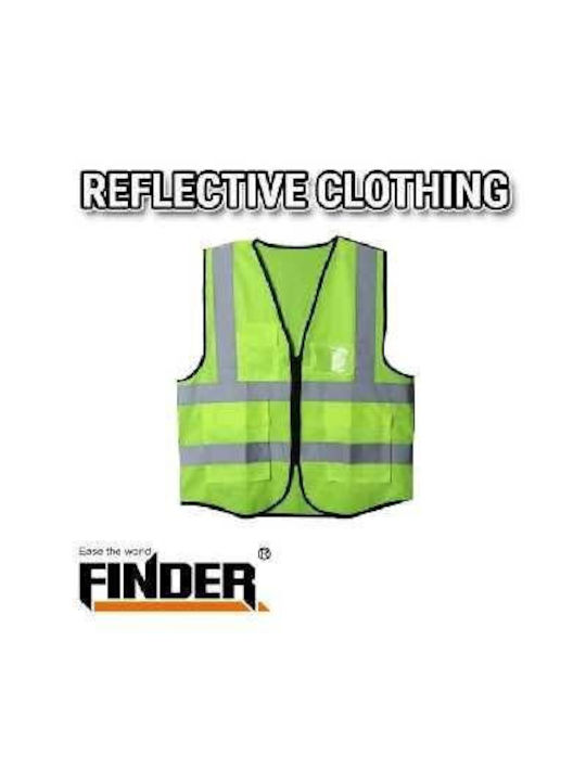 Finder Bărbați Vestă de siguranță cu benzi reflectorizante Finder Bărbați Vestă de siguranță cu benzi reflectorizante