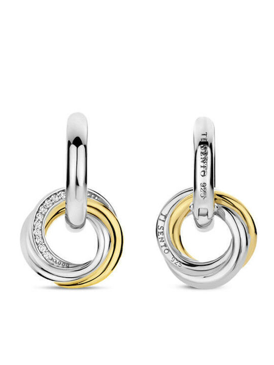 Ti Sento Ohrringe aus Silber
