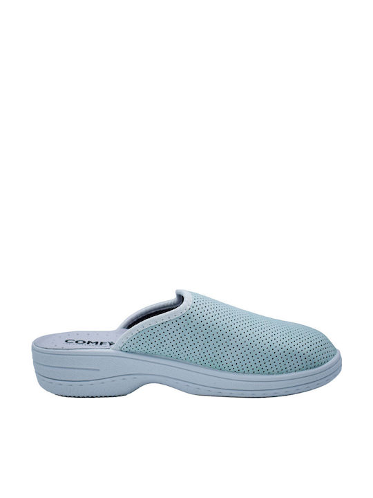 Comfy Anatomic Femei Din piele Anatomici Sabot Turcoaz