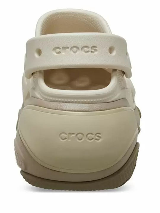 Crocs Bubble Crush Women’s Clogs Beige