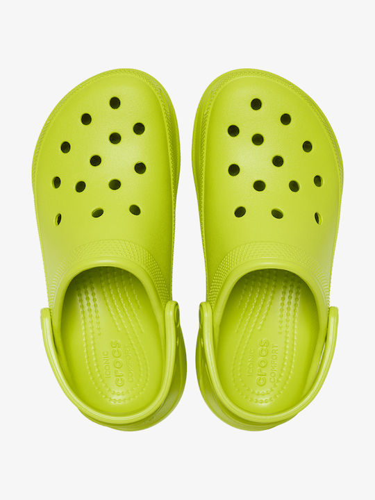 Crocs Classic Bae Femei Sabot Verzi