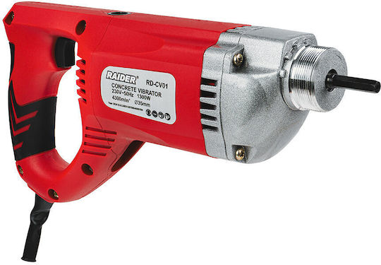 Raider Electric Concrete Vibrator with Speed 4300rpm 1.3kW