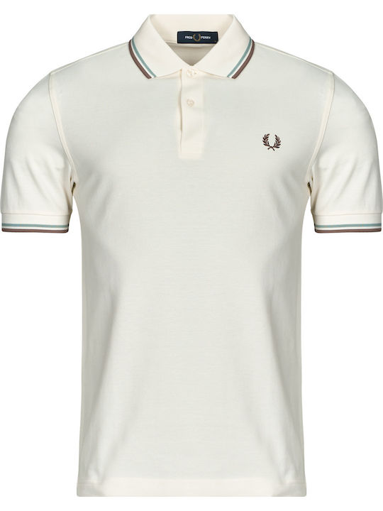 Herrenblusen Polo Kurzarm T-Shirts Beige