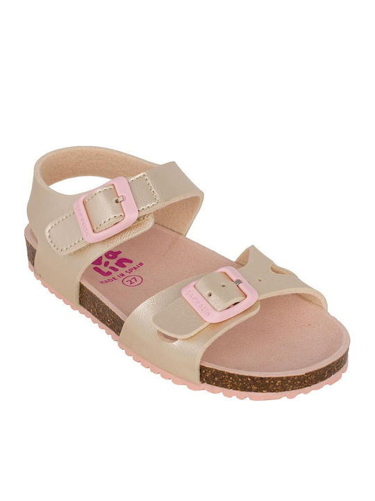 Kinder Sandalen Anatomisch Gold