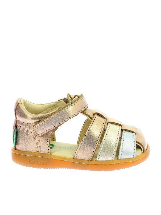 Kickers Shoe Sandals Rose Gold