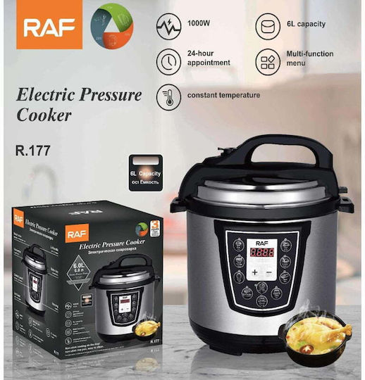 Raf Rice Cooker 1.0kW με Χωρητικότητα 6lt