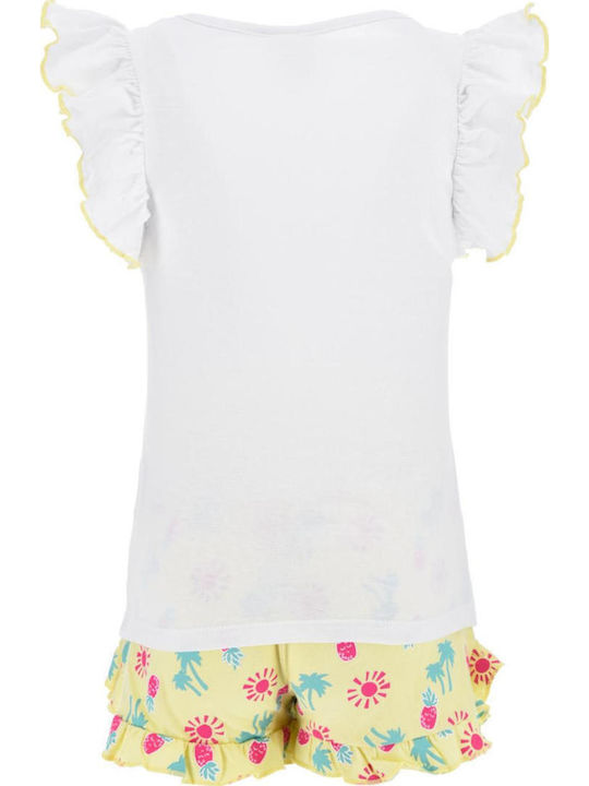 Kinder-Set mit Shorts Sommer 2Stück Yellow
