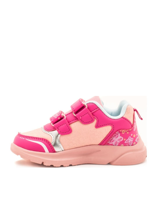Παιδικά Sneakers με Σκρατς Ροζ