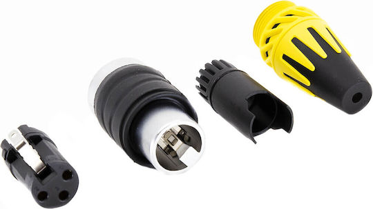 Master Audio Xlr001f Wasserdichter Dreipoliger XLR-Stecker Buchse