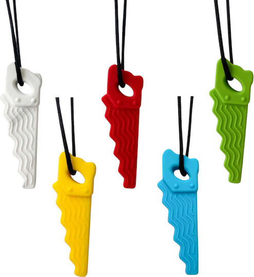 Queen Mother Saw Teething Necklace Silicone Teething Relief for 6 m+