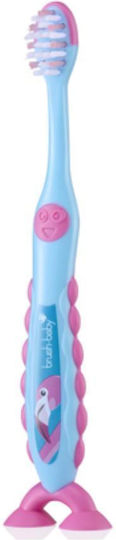 Brush Baby Kinderzahnbürste Für 3+ Jahre Flamingo