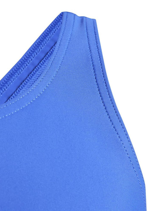 adidas Solid Kids Swimwear One-Piece Blue