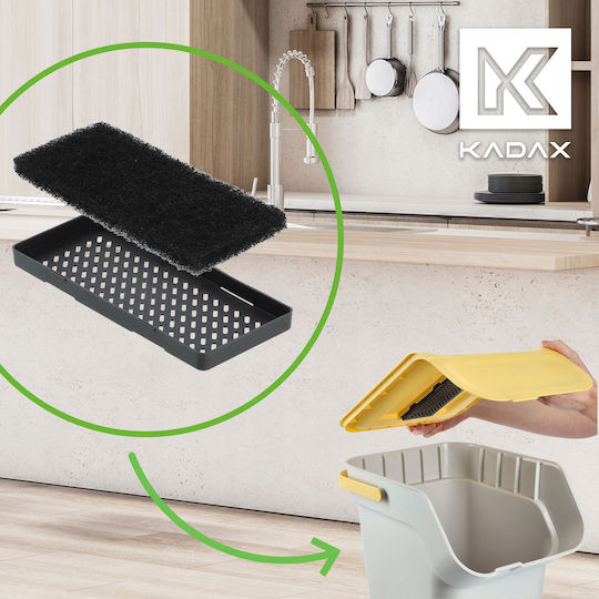 Kadax 3x Filtru de Carbon Universal pentru Coș de Gunoi Absorbant de Mirosuri