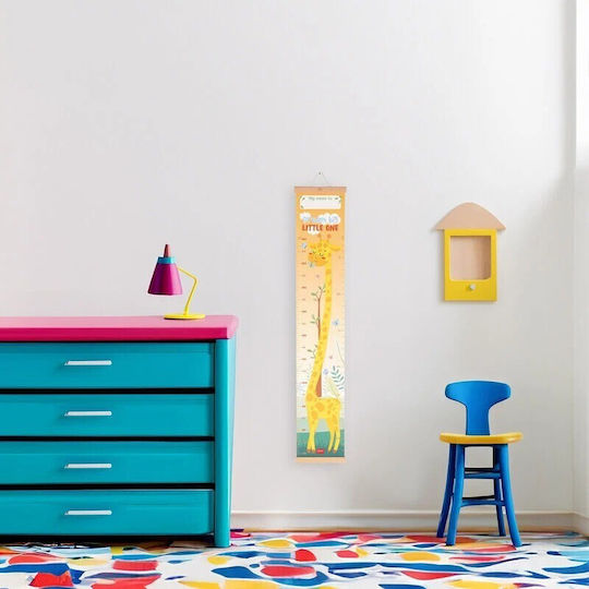 Legami Milano Kids Growth Height Chart Wall Sticker Multicolour