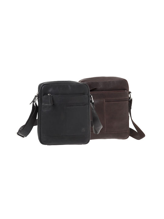 Lavor Leather Men's Bag Shoulder / Crossbody Brown