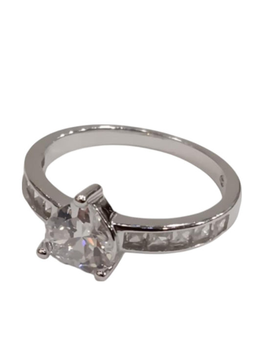 Prince Silvero Damen Ring mit Zirkonia aus Silber