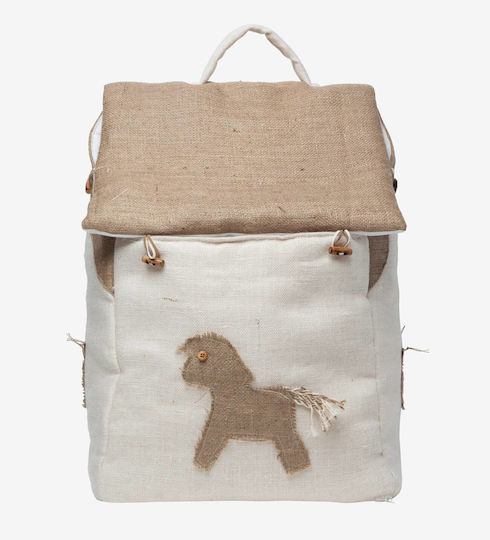 Nst Nastasia Baptism Bag House Little Horse 58x41x34cm