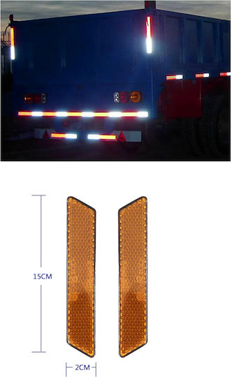 Maxeed Auto-Reflektoren Orange 150*20mm 2 Stück 24627