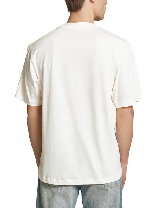 Logo T-shirt Ecru-black