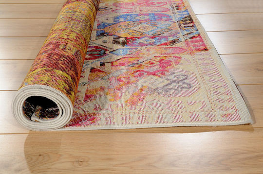 Tzikas Carpets Battu Teppich Rechteckig Synthetisch,Polyester/Cotton/Leather Egyptian Cotton
