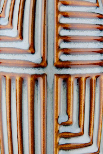 ArteLibre Διακοσμητικό Βάζο Keramik Batista Blau 14x14x28cm 1Stück
