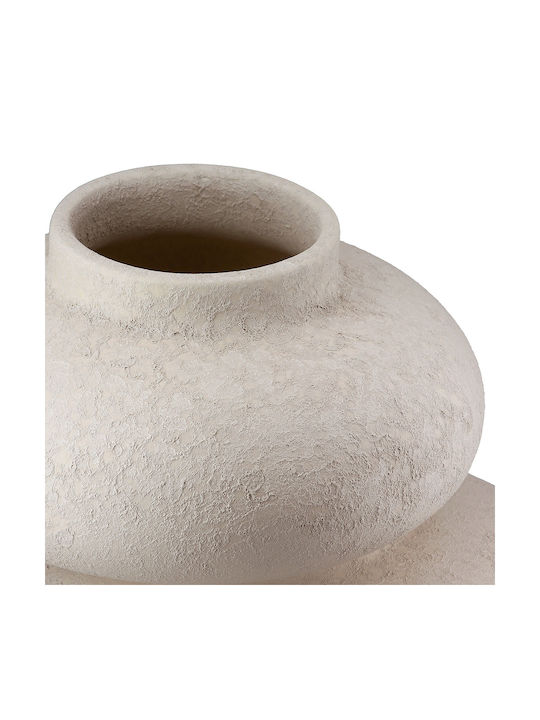 ArteLibre Декоративна ваза Камък Stone Сив 17x17x21см 13бр