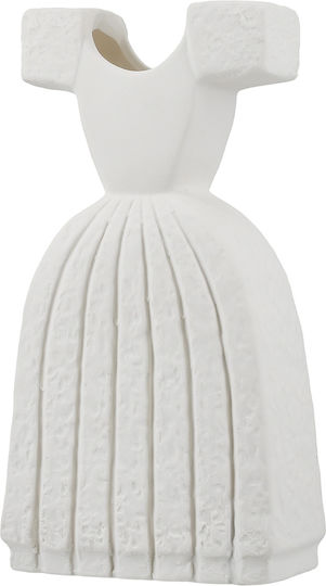 ArteLibre Διακοσμητικό Βάζο Keramik Bridal Couple Weiß 12x6x25cm 2Stück
