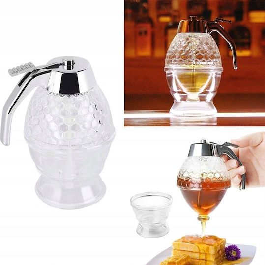 Dispenser de Sirop de Miere 240ml 15cm Convenabil pentru Vafe