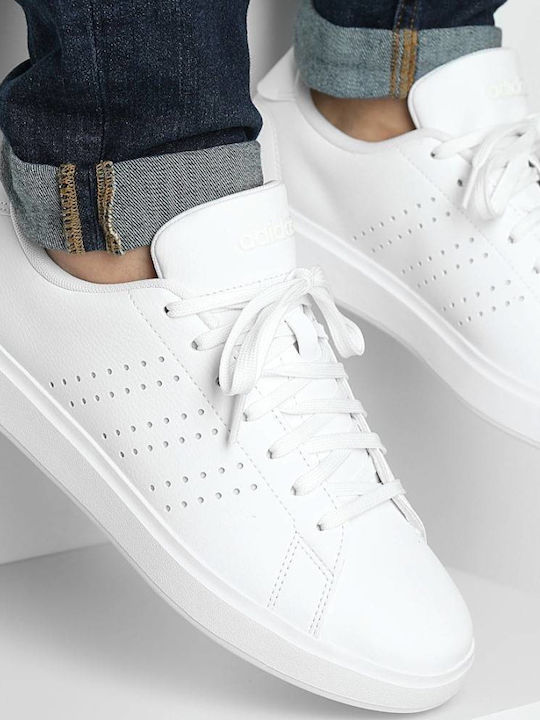 adidas Advantage 2.0 Плоски Маратонки Бял adidas Advantage 2.0 Плоски Маратонки Бял