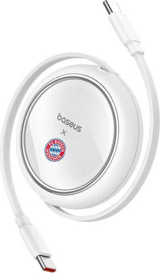 Baseus Ladekabel USB 2.0 USB-C männlich - USB-C 100W PD Weiß 0,35m P10364500213-Z2