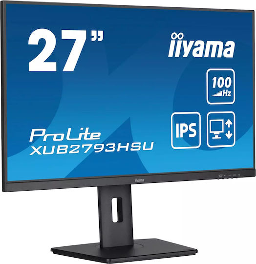 Iiyama ProLite XUB2793HSU-B7 IPS Monitor 27" FHD 1920x1080 mit Reaktionszeit 1ms GTG