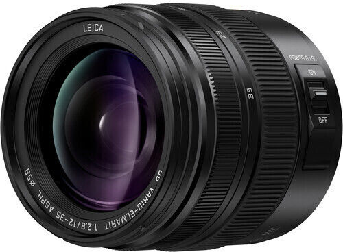 Panasonic Obiectiv Foto Leica DG Vario-Elmarit 12-35mm f/2.8 ASPH. POWER O.I.S. Zoom cu unghi larg pentru Montura Micro Patru Treimi (MFT) Black