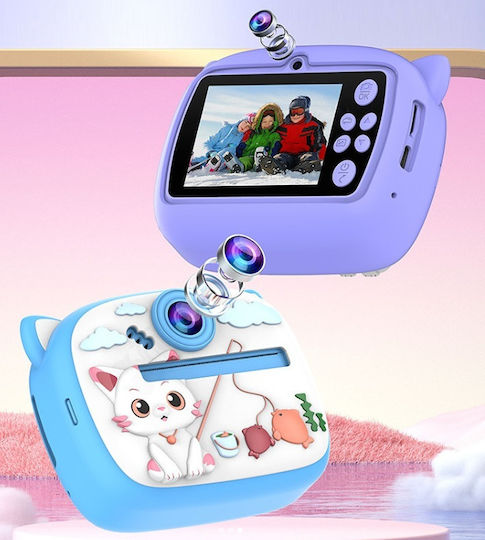 AM-300 Instant Kinderkamera 20MP mit Thermodruck Blau