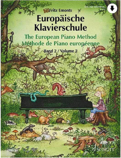 Schott Sohne Emonts Fritz European Piano Method Βιβλίο 2ο Children's Learning Method for Piano