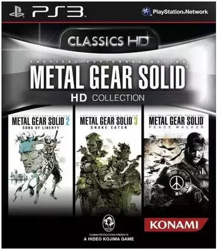 Metal Gear Solid HD Collection PS3 Game