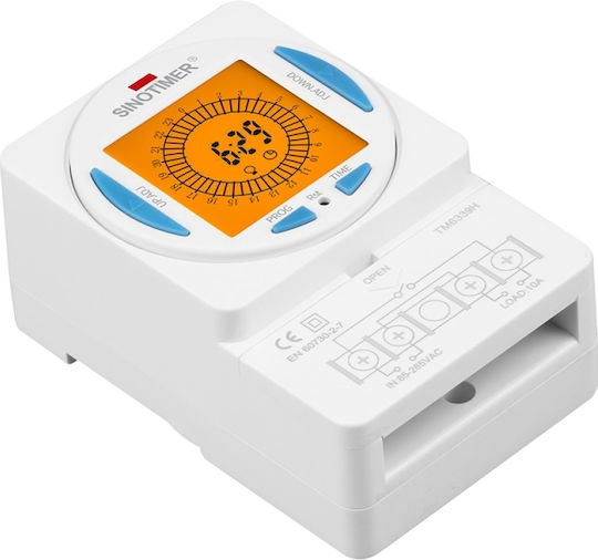 Digitales Relais-Timer Sinotimer 250VAC/10A 50/60Hz TM6339H2-30D