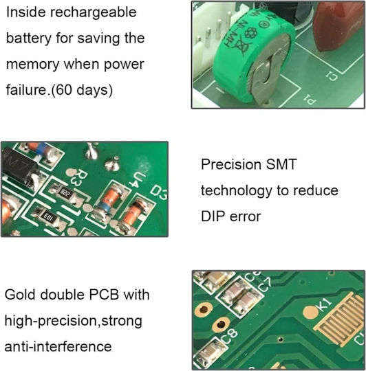 Sinotimer Digital Timer 1 Second Interval 230v Programmable Lcd Digital Timer 7-day Weekly Use Cn101s-2