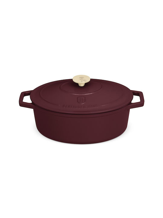 Berlinger Haus Leonardo Dutch Oven Oval Cast Iron 30x30cm 1pcs