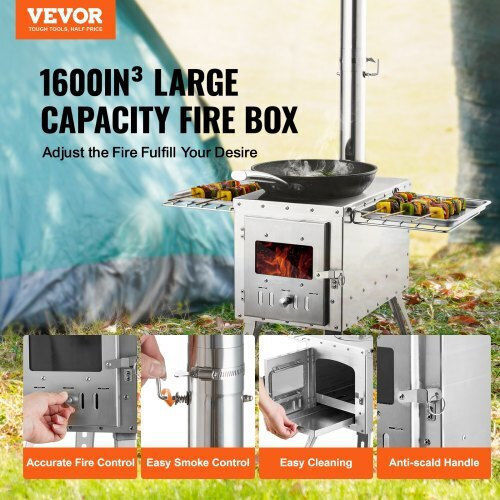 Vevor Grill for Camping 59x79cm