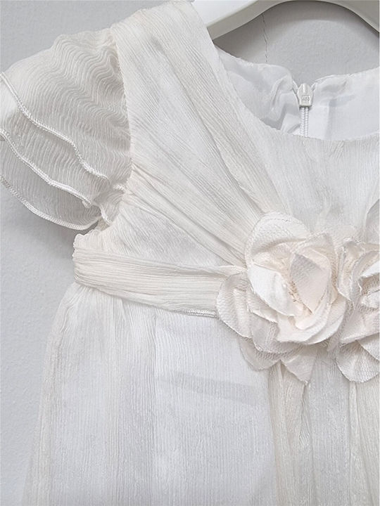 Sugar N Spice Ecru Baptism Dress