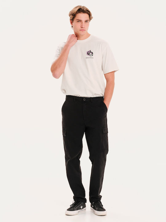 Pantaloni Elastic Black